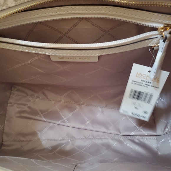 Michael kors Signature Sinclair East West Logo Large Tote Shoulder Bag - Picture 12 of 14